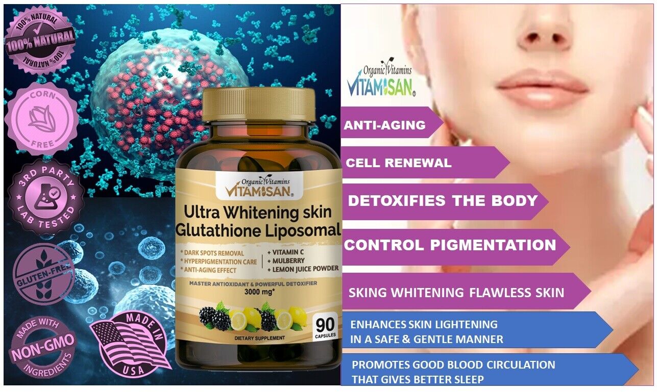 Collagen and Glutathione Skin Lightening Capsules