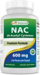 NAC 600 mg - 250 Capsules by Best Naturals