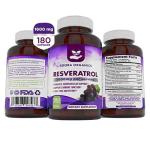 Adora Organics Resveratrol 1600mg - Healthy Aging Support