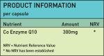 Coenzyme Q10 300mg for Heart and Brain Health