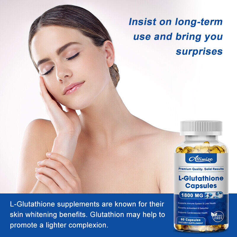Glutathione Skin Brightening Anti-Aging Supplements