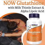 Now Foods Glutathione 500mg Vegan Capsules
