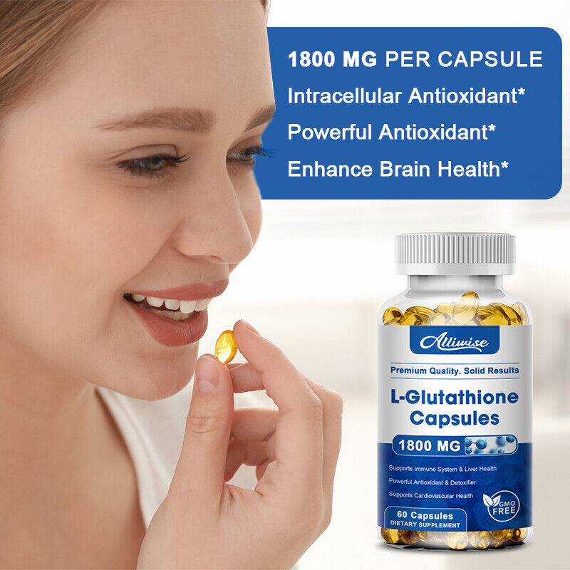 Glutathione Skin Brightening Anti-Aging Supplements