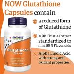 Now Foods Glutathione 500mg Vegan Capsules