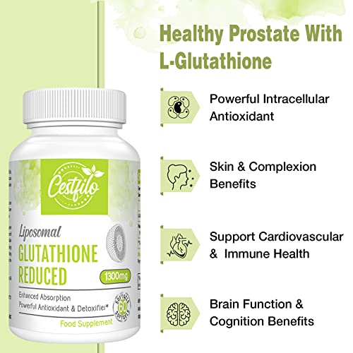 Liposomal Glutathione 1300 mg Antioxidant Support