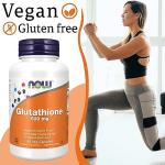 Now Foods Glutathione 500mg Vegan Capsules