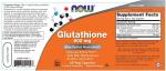 NOW Glutathione 500 mg with Milk Thistle & Alpha Lipoic Acid