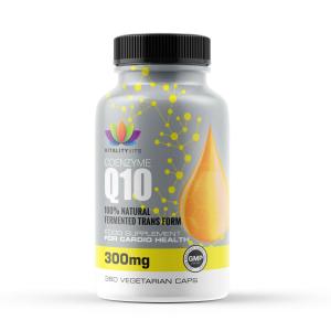 CoQ10 Vegan Capsules 300mg for Heart and Energy