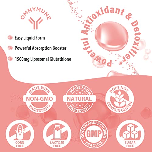 Liposomal Glutathione 1500 mg with Vitamin C