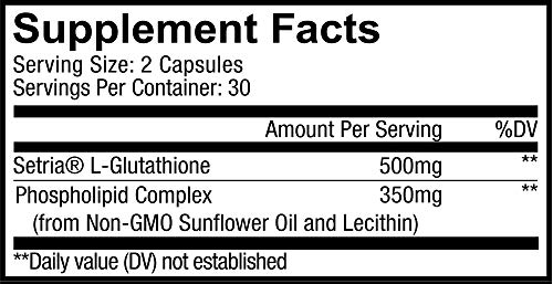 Codeage Liposomal Glutathione Antioxidant - 60 Caps