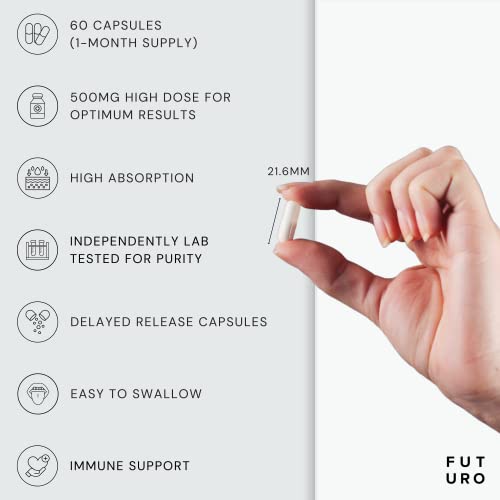 Extra Strength Glutathione Capsules 500mg - 30 Capsules