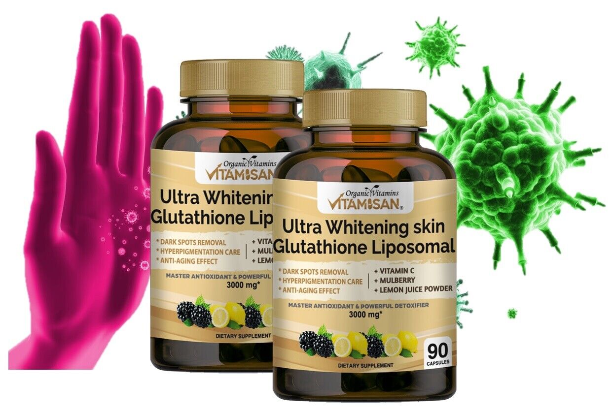 Glutathione 1000 mg, 90 Capsules, USA Made
