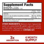 Qunol Ultra CoQ10 100mg Softgels for Heart Energy