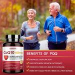 ZEBORA CoQ10 Softgels with PQQ & Omega-3