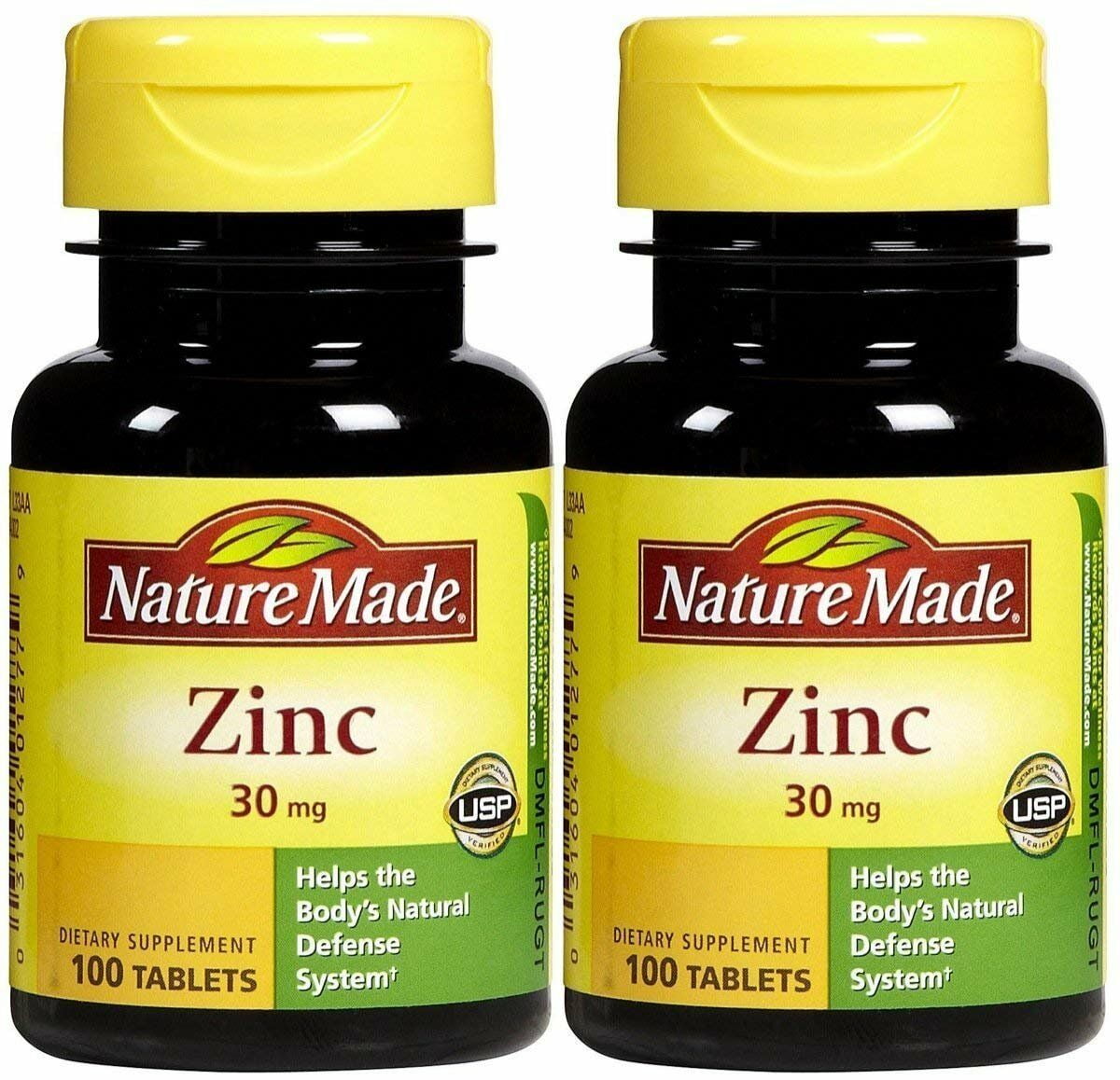 Nature Made Zinc for Immune Support, 100 Tablets