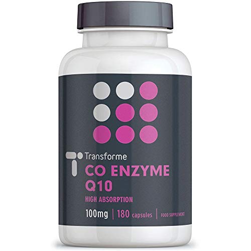 Transforme CoQ10 100mg Softgels, 180 Capsules