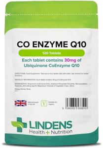 Lindens CoEnzym Q10 30 mg - 120 Tablets