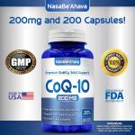 Nasa Beahava Pure CoQ10 200mg 200 Capsules