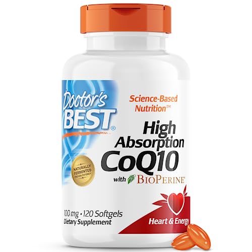 Doctor's Best High Absorption CoQ10 100mg 120 Count