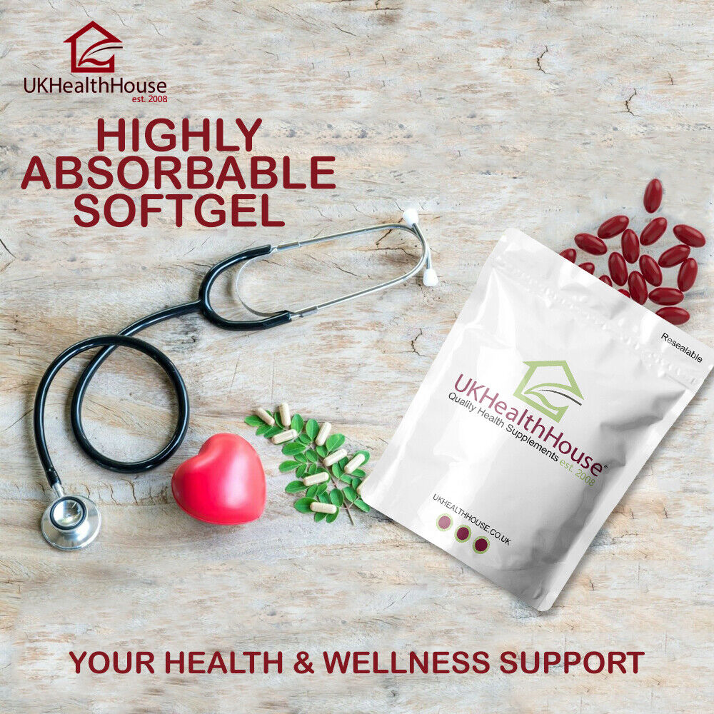 High Absorption CoQ10 30mg Complex Capsules
