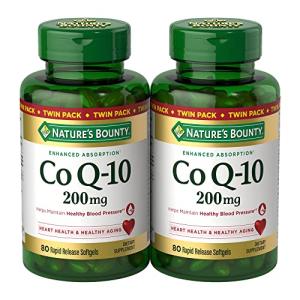 Nature’s Bounty CoQ10 200 mg Softgels - Twin Pack