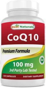 Best Naturals CoQ10 100mg, 120 Capsules