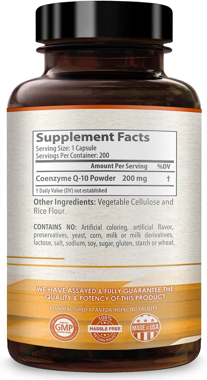 Healthy Way CoQ10 Heart Health Support, 200mg