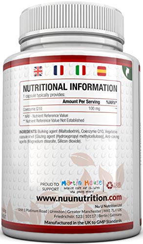 Vegan CoQ10 Capsules - 4 Month Supply