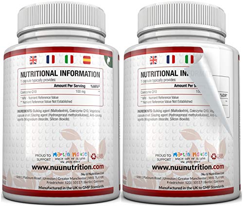 Vegan CoQ10 Capsules - 4 Month Supply
