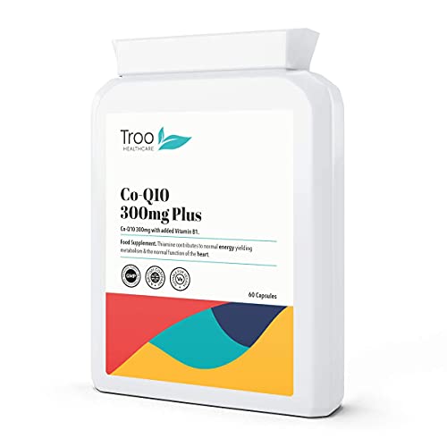 CoQ10 300mg with Vitamin B1 - 60 Capsules