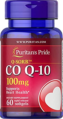 Puritan's Pride CoQ10 100mg for Heart Health