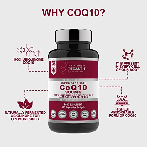 Super Strength Ubiquinone CoQ10 - 300mg Capsules