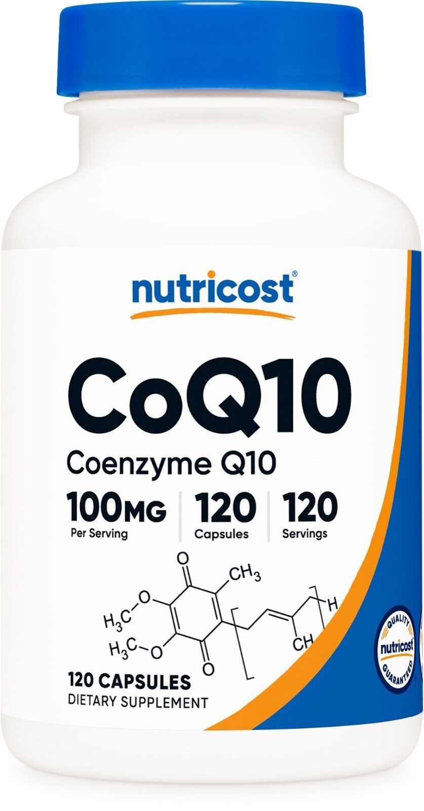Nutricost CoQ10 100mg, 120 Vegetarian Capsules