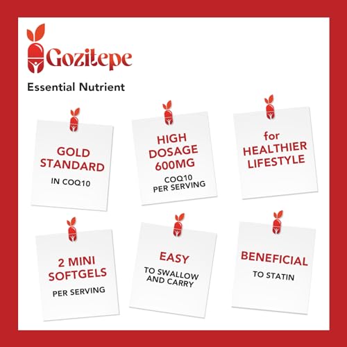 High-Potency CoQ10 Ubiquinol 600mg Softgels