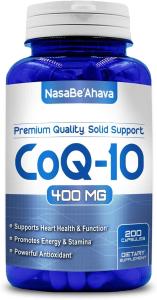 Beahava Pure CoQ10 400mg - 200 Capsules