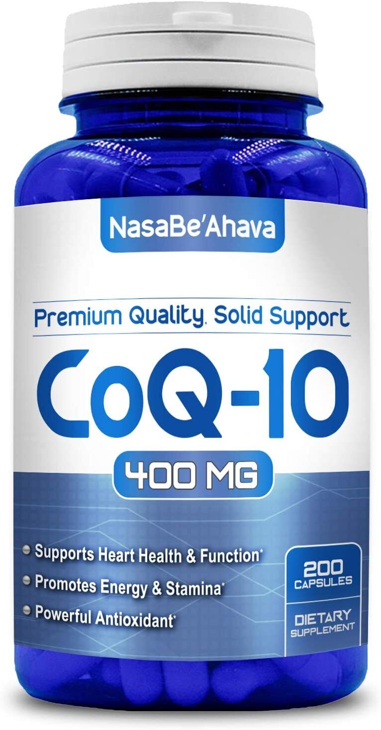 NASA BEAHAVA CoQ10 400mg 200 Capsules