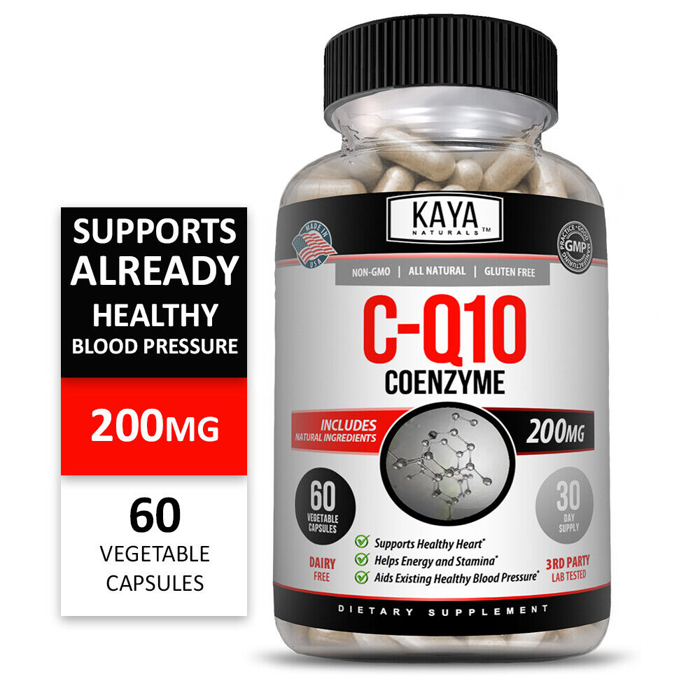 CoQ10 200mg - Heart Health Support (2 Pack)