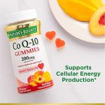 Nature's Bounty Co Q-10 Gummies, Peach Mango, 60 Ct