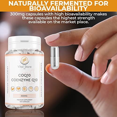CoQ10 300mg Vegan Capsules - 120 Count