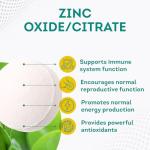 PurePremium 50mg Zinc for Immune Support - 100 Tablets