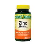 Spring Valley Zinc Immune Support Caplets 50 mg