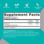 Qunol Magnesium Glycinate Capsules 420mg, 120 Count