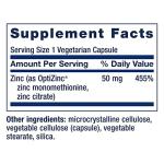 Life Extension Zinc Caps 50mg, 90 Capsules