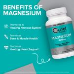 Qunol Magnesium Glycinate Capsules 420mg, 120 Count