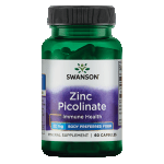 Swanson Zinc Picolinate 22mg, 60 Capsules