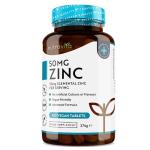 High Strength Zinc Tablets 50mg - 365 Vegan