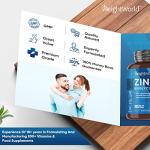 Zinc Bisglycinate 50mg Tablets for Immunity Support