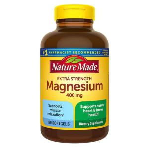 Nature Made Extra Strength Magnesium 400 mg Softgels