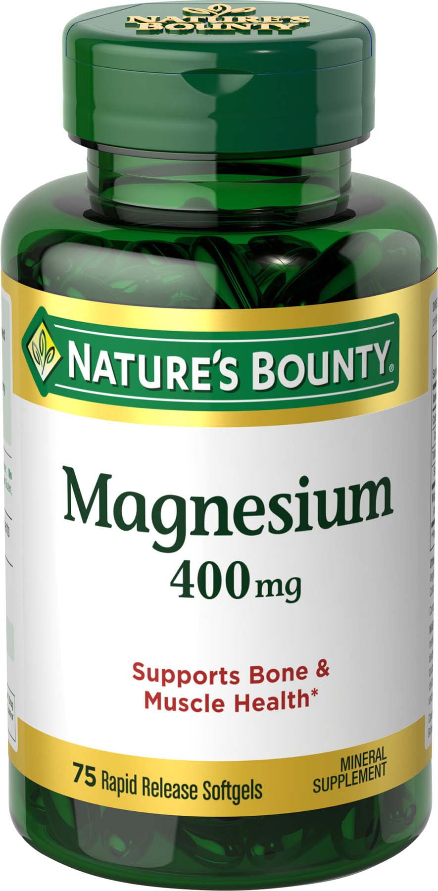 Magnesium 400mg for Bone and Muscle Health