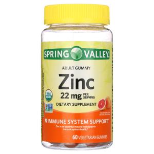 Zinc Gummy Chewables for Immune Support - 60ct